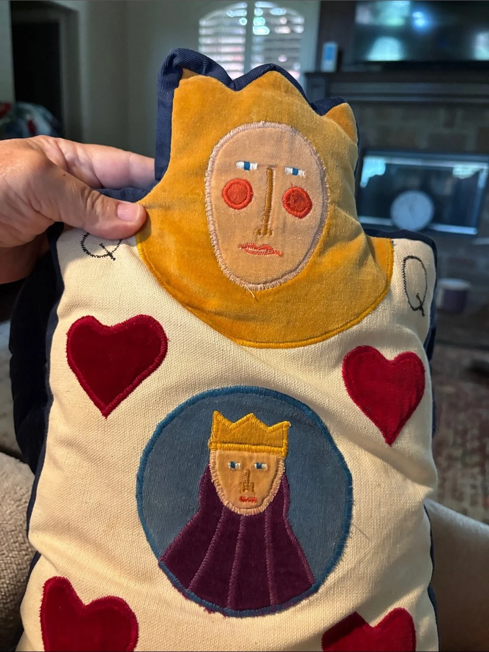 Got these as a gift in 1991. Queen of Hearts Plush Pillow Dolls - Pair